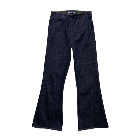 Veronica Beard Jeans Womens S Small Crosbie Wide Straight Leg Crop High Rise - Picture 1 of 11